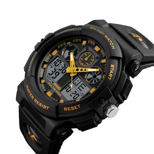 2021AAA+ best-selling luxury men's watch Skmei waterproof digital display 5-color sports fashion new personality type