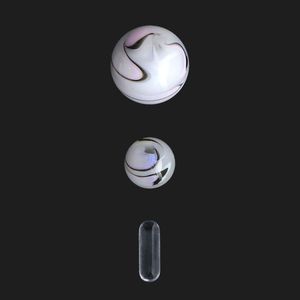 2021!! Smoking Accessories Glass Marble Terp Slurper Set for Quartz Banger Nails Water Bongs