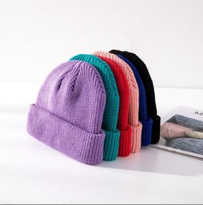 Cappello lavorato a maglia unisex alla moda Cappello da donna carino invernale caldo berretti da viaggio Cappello da uomo da campeggio all'aperto