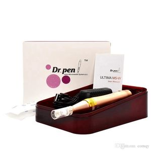 Dr pen M5-W Auto Microneedle System Needles Length 0.25-2.5mm Electric Dermapen Stamp With 2pcs 12 Needle