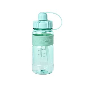 1000ml water bottle with straw leak proof large capacity plastic PC sport camping reusable hydrate drinking bottles sea shipping GGA4407
