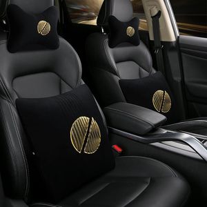 Seat Cushions Car Headrest Four Seasons Universal Pillow Lumbar Filling Space Cotton Protection Neck