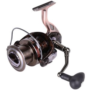 Hiumi 4000-10000 Full Metal Vücut Jigging Trolling Long S Finning Balıkçı Makarası Işık Makarası Sörf Ya Baitcasting Makaraları