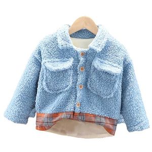 冬のファッションの赤ちゃん女の子の服子供たちの男の子スポーツ厚さ綿のジャケット幼児カジュアルコスチュームJHB001 211204