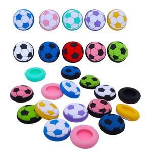 Football Pattern Silicone Thumb Stick Grip Joystick Cap Cover For PS5 PS4 Xbox One series X S Gamepad Rocker Caps High Quality FAST SHIP
