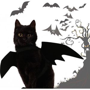 Dog Apparel Halloween Pet Costume Bat Wings Cat cm Winter Autumn Casual Solid For Black cm Party