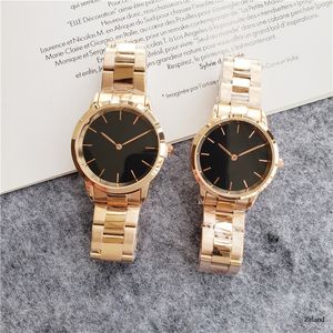 Heißer Verkauf Herrenuhr 36mm Damenuhren 32mm Quarz Mode Einfache dw Roségold Daniel's Armbanduhren
