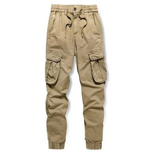 New Fashion Spring Cargo Pants Men's Casual Trousers Tactical Joggers Loose Baggy Streetwear Harem Clothing