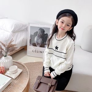 Kinderkleidung Jungen Pullover Baby Mädchen Pullover Herbst Winter Kleidung für Kleinkind Pullover Kinder Sweatshirts Langarm O-Ausschnitt Niedliche Tops