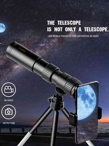 Telescopio monoculare 10-300x40 Binocolo potente impermeabile HD Super Zoom professionale Prismi BAK4 di alta qualità FMC Camping