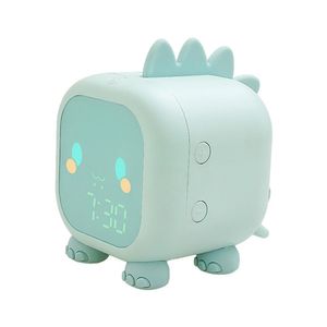 Zabawa Smok Budzik Timeeeping Children's Electronic Dinozaur USB Dzieci Sleep Trainer Wake Up Night Light