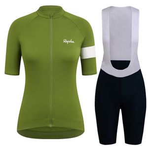 2022 Team Sommer Kurzarm Shirt Radfahren Jersey Fahrrad Kleidung Atmungsaktiv MTB Maillot Ciclismo Frauen Bike Bib Shorts Set