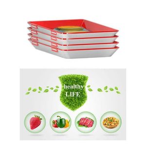 Kitchen Storage & Organization Creative Food Preservation Tray Healthy Tools Container Set