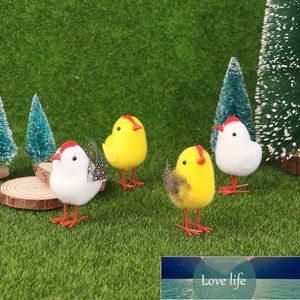 1Pcs Chick Mini Simulation Easter Lovely Artificial Home Decoration Toys Plush Chicken Gift For Children Factory price expert design Quality Latest Style Original