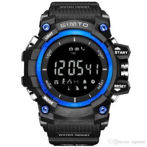 Men's sports watches Multi Functional smart watch pedometer pressure altitude Thermometer outdoor waterproof climbing bracelet wristwat