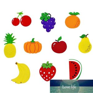 10pcs Kinder Kühlschrank Magnetaufkleber Fruit Kühlschrank Magnete Magnetic Aufkleber für Kühlschrank Whiteboard Party Favor