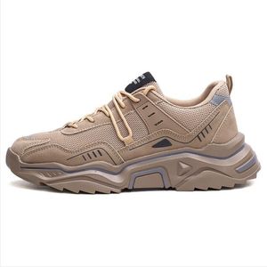 Yeni Gelmesi Platformu Koşu Ayakkabıları Erkekler Kadınlar Için Sneakers Khaki Serin Gri Erkek Açık Spor Trainer Ayakkabı Boyutu 39-44