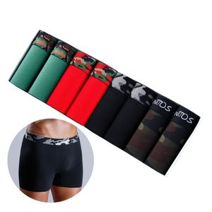 Cuecas 8 pcs lotes pugilistas para homens algodão calcinha masculina sexy underwear boxer masculino marca marca shorts family man undrewear