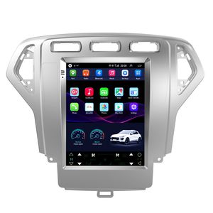 Android Car DVD Видеоплеер BT Головной блок экрана с GPS Мультимедиа 9,7 дюйма Двойной 2 DIN стерео радио для Ford Mondeo 2007-2010
