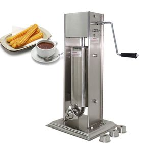 Manual Espanhol Churrera Máquina Comercial Filthers Machine Machine Sobremesas Churrera Extrusora, 3L