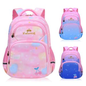 Zaini scolastici per bambini per ragazze Borsa da principessa ortopedica in nylon Borsa da scuola per bambini impermeabile Borse Mochila Escolar