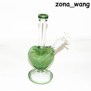 Novos Hookahs Rigs de Petróleo Bongs Grandes Vaso de Tubulação de Água Vaso Perccolador Fumar Tubos de Fumar 14mm Articulação Broços Grossas Braços 9 polegadas Altura de Silicone Mat