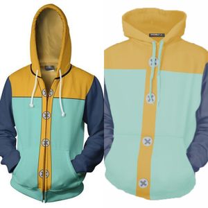 Семь смертельных грехов Hoodie 3D напечатанные молнии KPOP Harajuku Hoodie Grold's Sin of Sloth Harlequin King Hoodie X0610