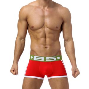 boxer da uomo di marca in cotone da uomo sexy intimo da uomo mutande da uomo mutandine pantaloncini U sacchetto convesso per pugili gay