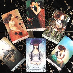 Mystical Moments Paperback 44 Strona Przewodnik Karta Gra Tarot Deck z PDF New Beginner Downation Oracles