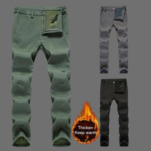 Men's Pants Pockets Wear Resistant Soft Outdoor For Hiking Male Trousers