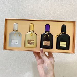 Conjunto de amostras de médio perfume clássico 30 ml 4 peças frisger fragrâncias terno eau de parfum vaporisateur spray entrega rápida