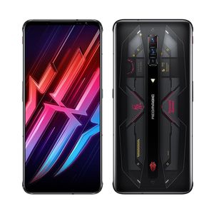 Оригинальный Nubia Red Magic 6s Pro 5G мобильный телефон 12 ГБ RAM 128GB 256GB ROM Snapdragon 888+ OCTA CORE 64MP Android 6,8 ​​дюйма полностью экран отпечатков пальцев ID Умный сотовый телефон