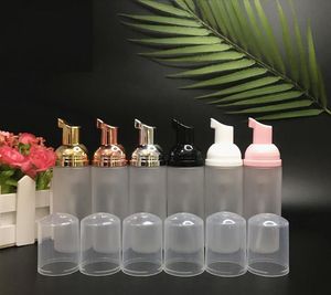 Plastic Foaming Bottles 60ml Foam Pump Dispenser Empty Refillable Travel Bottle for Hand Shampoo Cleaning Airport Outdoor Supplies SN5398