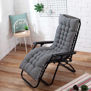 48x170cm Recliner Soft Back Cushion Rocking Chair s Lounger Bench Garden Long 210716