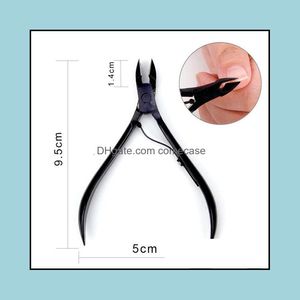 Wholesale toe scissors resale online - Cuticle Scissors Nail Tools Art Salon Health Beauty Professional Nipper Clipper Edge Cutter Toenail Toe Ingrown Dead Skin Scissor Stainles