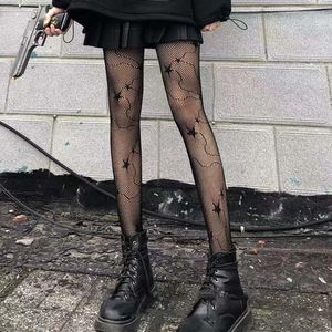 ファッションソックスの女性セクシーな黒のファッションの網タイツタイツパンストメッシュストッキング透明ネット穴パターン靴下の靴下