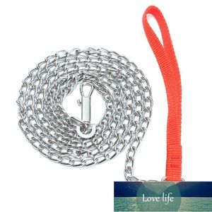 1.6M Heavy Duty Chain Cachorrinha Cachorro Cachorrinho Leve Luz Clipe Vermelho Punho Preço de Fábrica Especialista Qualidade Qualidade Última Estilo Original Status