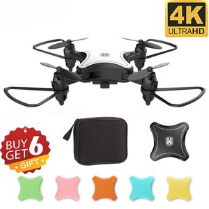 XKJ KY902 Mini Drone Quadcopter with 4K Camera HD Foldable Drones One-Key Return FPV Follow Me RC Helicopter Quadrocopter Toys