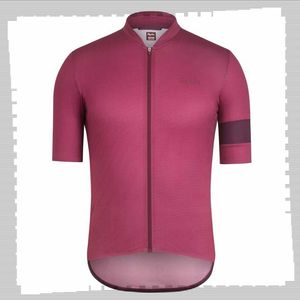 Pro equipe Rapha Ciclismo Jersey Mens Verão Quick Seco Seco Uniforme Mountain Bike Camisas Estrada Bicicleta Tops Roupas de Corrida Sportswear Y21041358