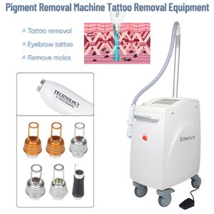 Equipamento multifuncional da beleza do laser ND YAG Máquina permanente da remoção da sobrancelha da tatuagem