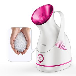 [EU Instock] Konka Facial Steamer Nano Jonic Face Steamers Scrubbers Machine Electric 100ml nano-jonisk fuktgivande hudvård Hem Facial-Spa-Steamer Myyshop