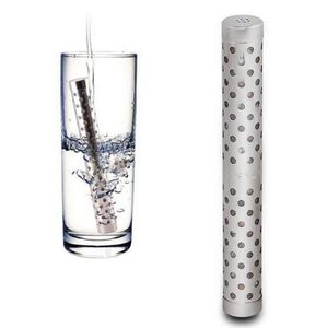 Health Alkaline Water Stick Stainless PH Hydrogen Negative ION Ionizer Minerals Wand Purifier Filter