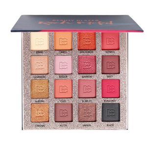 eyeshadow palette cross beauty makeup manufacturer ins super charm eyes matte pearlescent 16 eye shadow