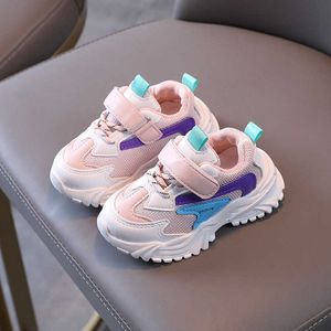 Autunno Toddler Boy Scarpe sportive Bambini Moda Neonata Scarpe Sneakers unisex Maglia Scarpe casual per bambini traspiranti 1-6 anni G1025