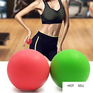 TPE Lacrosse Ball Fitness Relieve Gym Trigger Point Massage Ball Training Fascia Massaggio per hockey