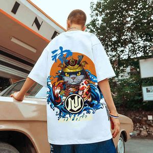 Модный бренд хип-хоп с коротким рукавом футболка для мужчин