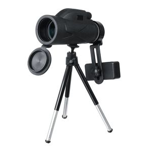 200X70 HD Monocular Universal Optical Telescope Waterproof Low Night Vision with Tripod Phone Clip - Type A