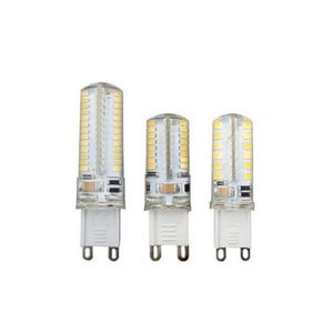 10st / LOT LED G9 Glödlampa AC220V 240V 6W 7W 9W 10W 12W LED-lampa COB Spotlight ljuskrona Byt halogenlampor Kall / varmt vit