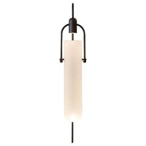 Modern Simple Matte White Glass Black Led Wall Lamp Sconce Lighting Fixture Bedroom Living Room Decor Mounted European Lamps