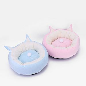 Cães de estimação Canil Fabricantes para Creative Cute Cachorro canis Verão Ball Ball Cat Kennel pode ser removido e lavado